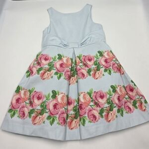 Janie and Jack All Abloom Blue Sky Days dress size 4